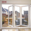 Weiße Aluminium-Bifold-Patio-französische Türen